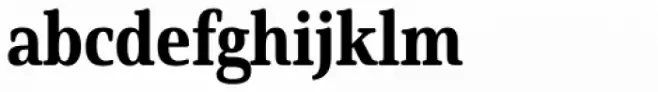 Solitas Serif Cond Ex Bold