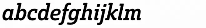 Solitas Slab Con Medium Italic