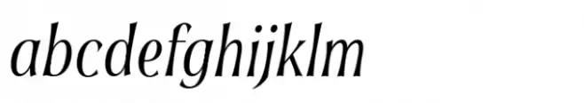 Soprani Variable Thin Condensed Italic