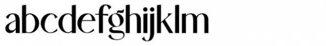 Standing Flower  Sans Serif