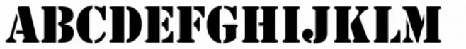 Stencil Antiqua EF