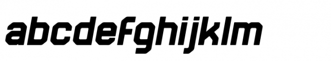 Stepback ExtraBold Italic