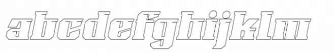 Sugaqi Slant Outline