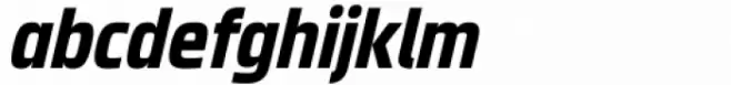 Superscience Black Condensed Italic
