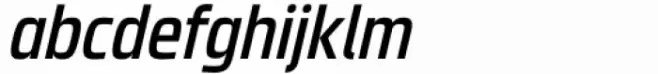 Superscience Medium Condensed Italic