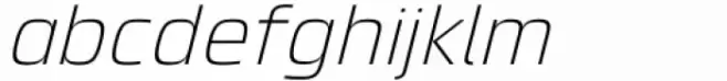 Superscience Thin Italic