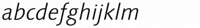 Syntax Next Pro Light Italic