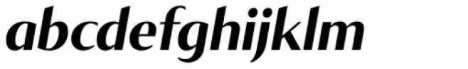 Tabac Glam G3 Bold Italic
