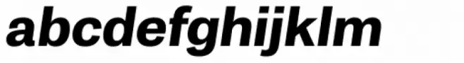 Tablet Gothic Wide Bold Oblique