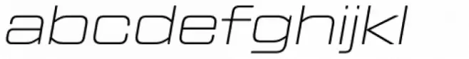 Tactic Round Extended Thin Italic