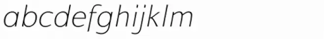 Talis Comp Thin Italic