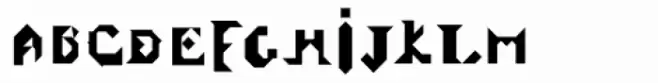 Tangram Alphabet