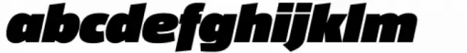 Taz Wide UltraBlack Italic
