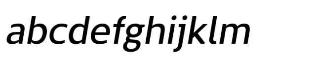 The Main Medium Italic
