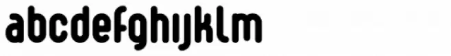 The Rounded Font Bold