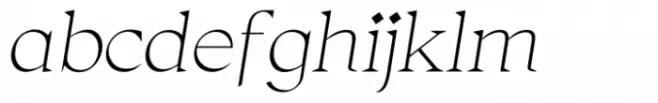 Thorfin Thin Italic