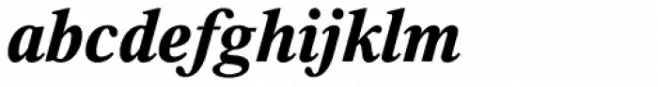 Thorndale Std Bold Italic