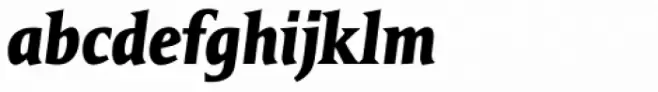 TilpSerif EF Ultra Bold Italic