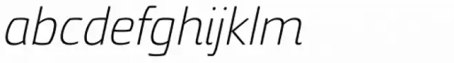 Torcao Ext Light Italic