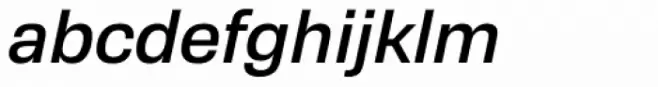 TradaSans Medium Italic
