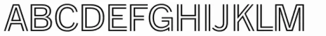 Trade Gothic Inline Light