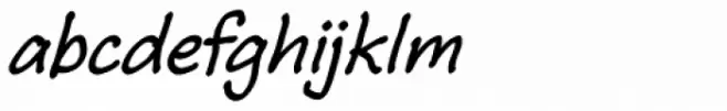 Tragicomic Italic