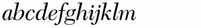 Transitional 511 Italic