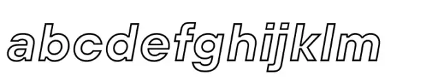 TT Hoves Pro Bold Outline Italic