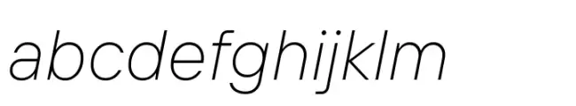 TT Interphases Pro ExtraLight Italic