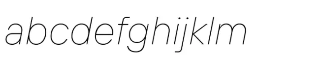 TT Interphases Pro Thin Italic