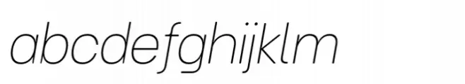 Turnkey Soft Thin Italic