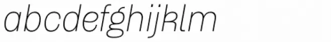 Typewalk 1915 Thin Italic