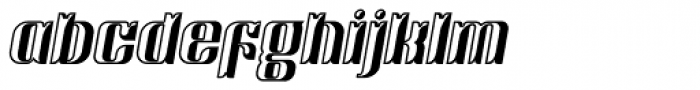 Victorina Black Shadow Italic