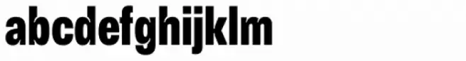 Vinila Compressed Extra Bold