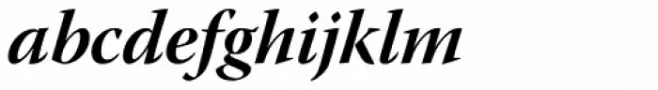 Warnock Pro SubHead Bold Italic