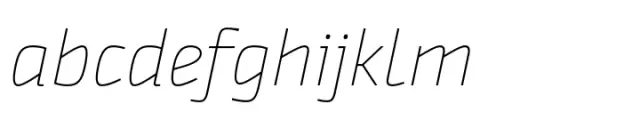 Ways Thin Italic