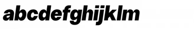 Westerland Grotesk Black Italic