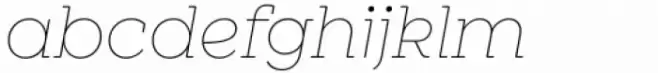Winden Alt Thin Italic