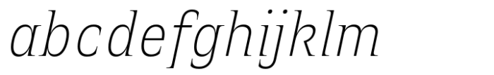 Witthayakhom Extra Light Italic