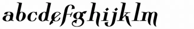 Wolverton Text No.1 Oblique Bold