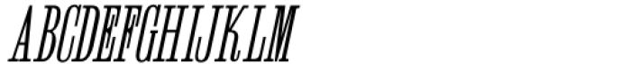 Wood Serif Poster JNL Oblique