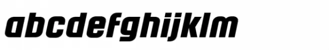 Yanyont Extra Bold Italic