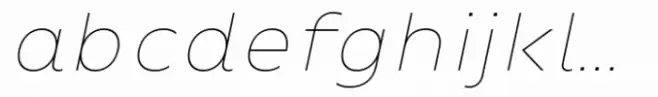 Yingyai Thin Italic