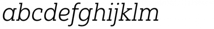 Yorkten Slab Normal Light Italic