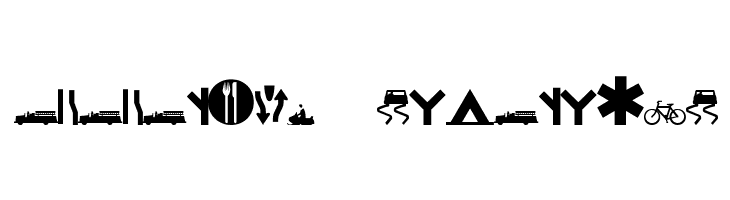 Roadgeek 2005 Icons  Descarca Fonturi Gratis