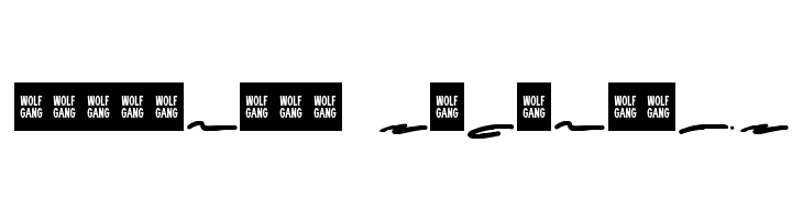 WOLF GANG SCRIPT SWASH  Descarca Fonturi Gratis