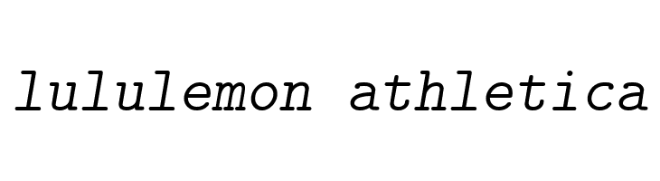 CMU Typewriter Text LightOblique  Descarca Fonturi Gratis