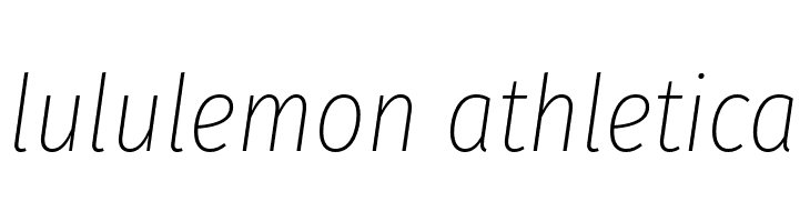 Fira Sans Condensed UltraLight Italic  Descarca Fonturi Gratis