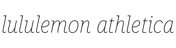 Avrile Serif Thin Italic  Descarca Fonturi Gratis