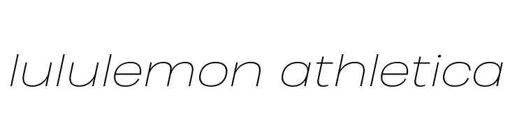 Heading Pro Wide Trial Thin Italic  Descarca Fonturi Gratis